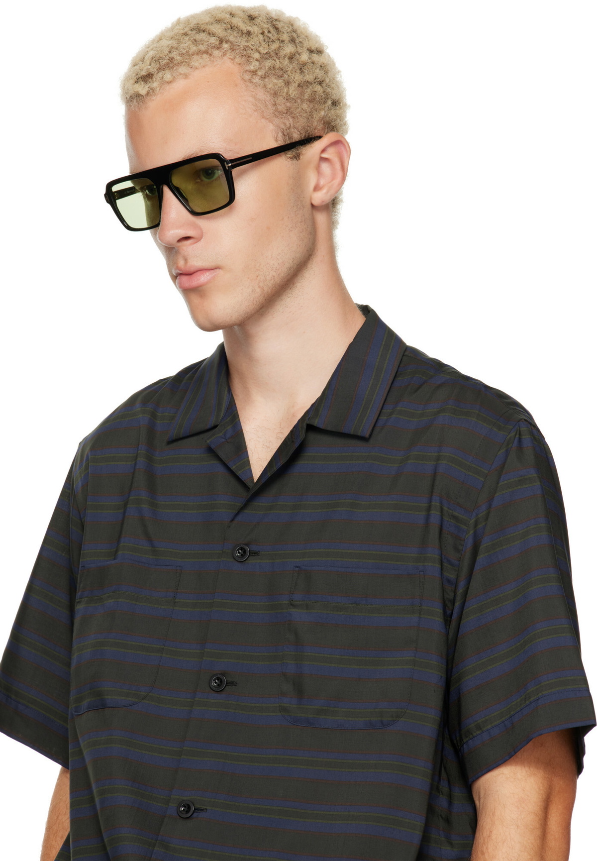 TOM FORD Black Vincent Sunglasses