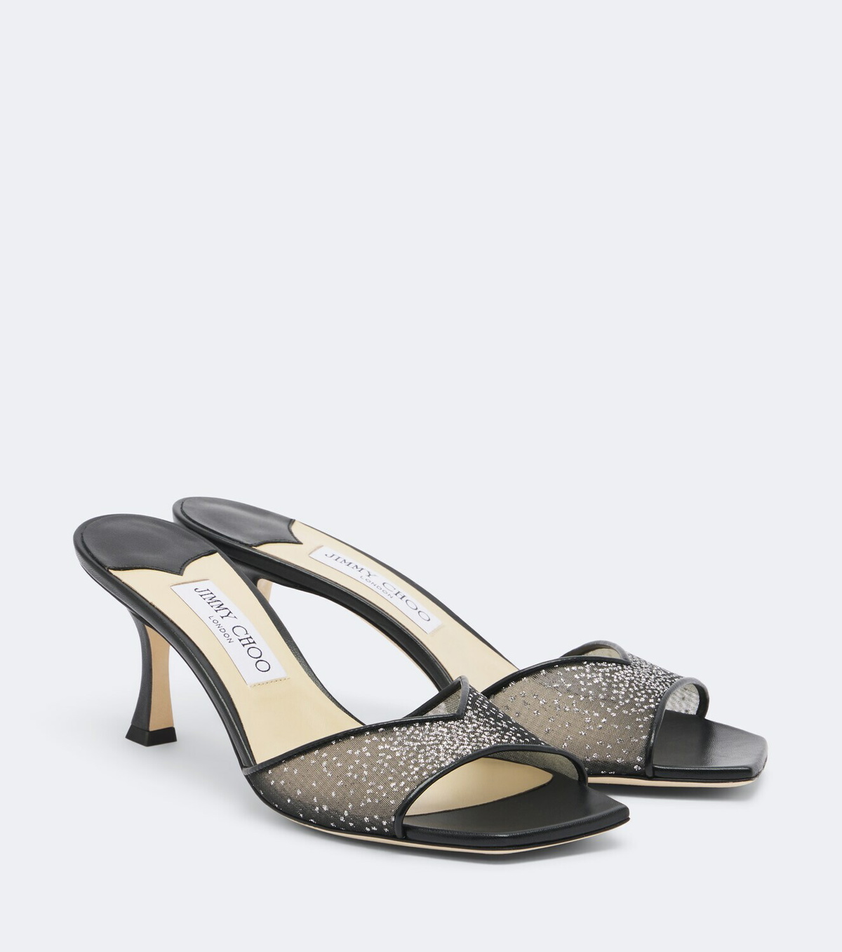 Jimmy Choo Skye mesh mules