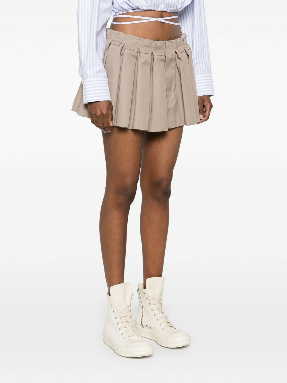 【送料&関税込】Alexander Wang Chenille Mini Skirt Alexander Wang Box-Pleated Mini Skirt Alexander Wang