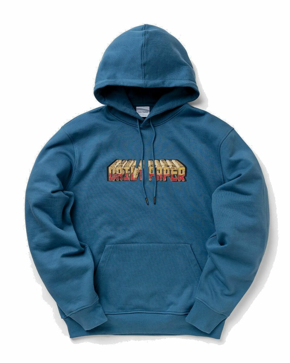 Daily paper hotsell hoodie navy blue