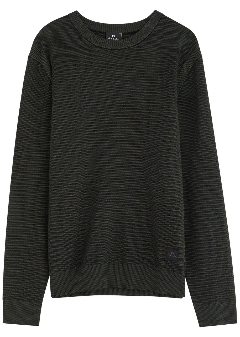 PS by Paul Smith Black Argyle Sweater PS by Paul Smith