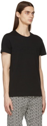 Balmain Black Embossed Logo T-Shirt