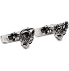 ALEXANDER MCQUEEN - Burnished Silver-Tone Cufflinks - Silver