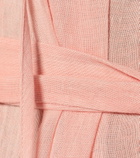 Lisa Marie Fernandez - Poet linen minidress