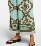 Zimmermann - Lyre jacquard terry culottes