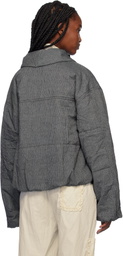 Deiji Studios SSENSE Exclusive Black & White Bubble Jacket