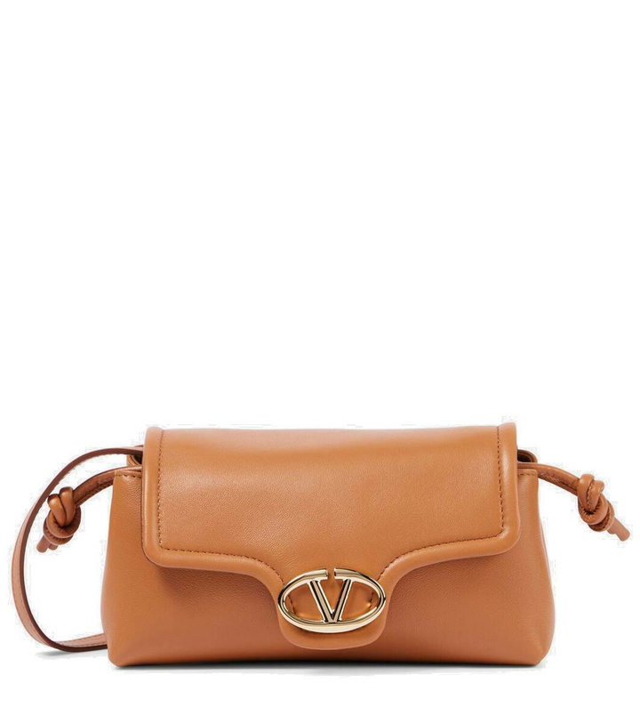 Photo: Valentino Garavani VLogo 1960 Mini leather crossbody bag