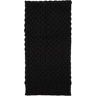 rag and bone Black Aran Scarf