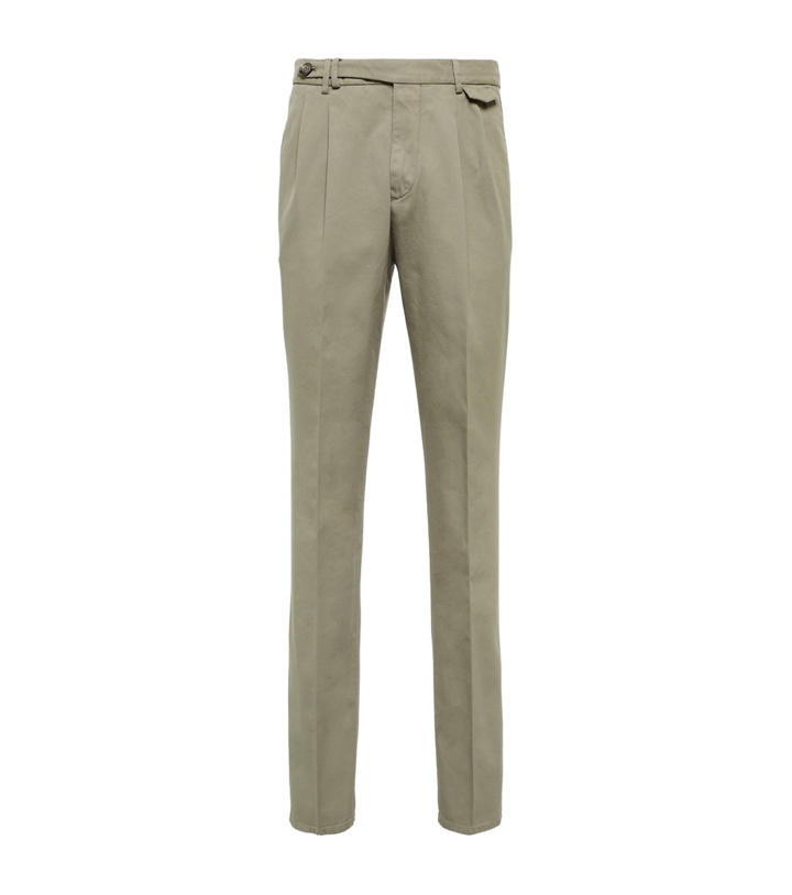 Photo: Brunello Cucinelli - Cotton slim pants