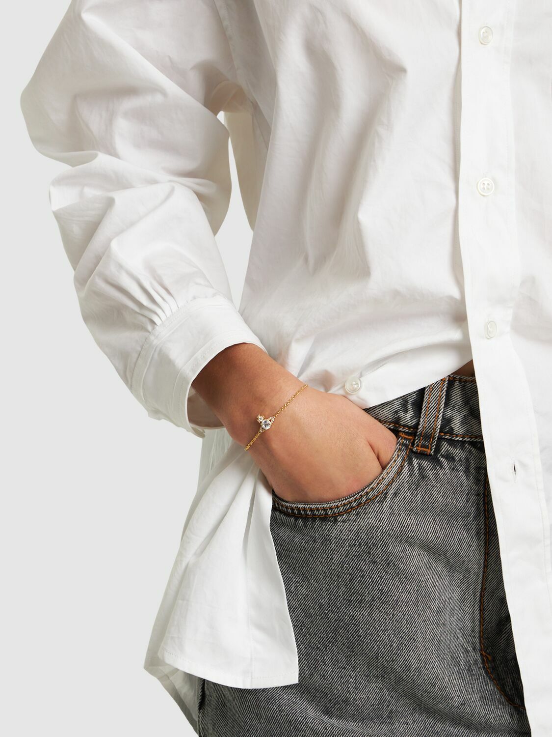 ★vivienne westwood★ISMENE クリスタル チェーン ブレスレット ☆vivienne westwood☆ISMENE クリスタル チェーン ブレスレット