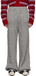 Marni Grey Rib Knit Lounge Pants