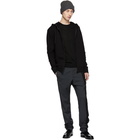 Hugo Black Deech Zip-Up Hoodie