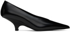 TOTEME Black 'The Wedge' Heels