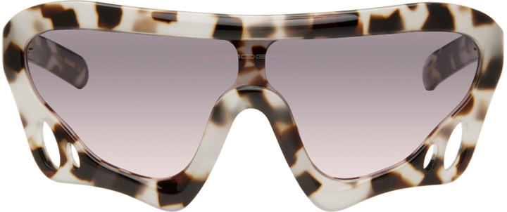 Photo: FLATLIST EYEWEAR Tortoiseshell SP5DER Edition Beetle Sunglasses