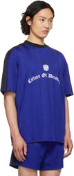 Han Kjobenhavn Blue Football Jersey T-shirt