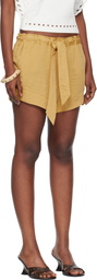 Isabel Marant Etoile Tan Birva Shorts