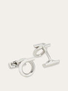 Ferragamo Mens Gancini cufflinks in Silver
