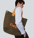 Comme des Garcons Homme - Logo cotton canvas tote bag