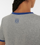 Loewe Printed cotton jersey T-shirt
