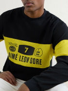 Aimé Leon Dore - Rally Logo-Print Cotton Sweater - Black