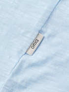 Onia - Slub Cotton-Jersey T-Shirt - Blue