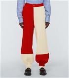 Gucci - Colorblocked wool pants
