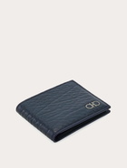 Ferragamo Mens Gancini wallet in Blue