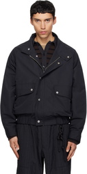 Song for the Mute Black Flight Jacket