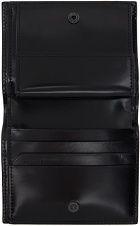 032c Black Leather Wallet