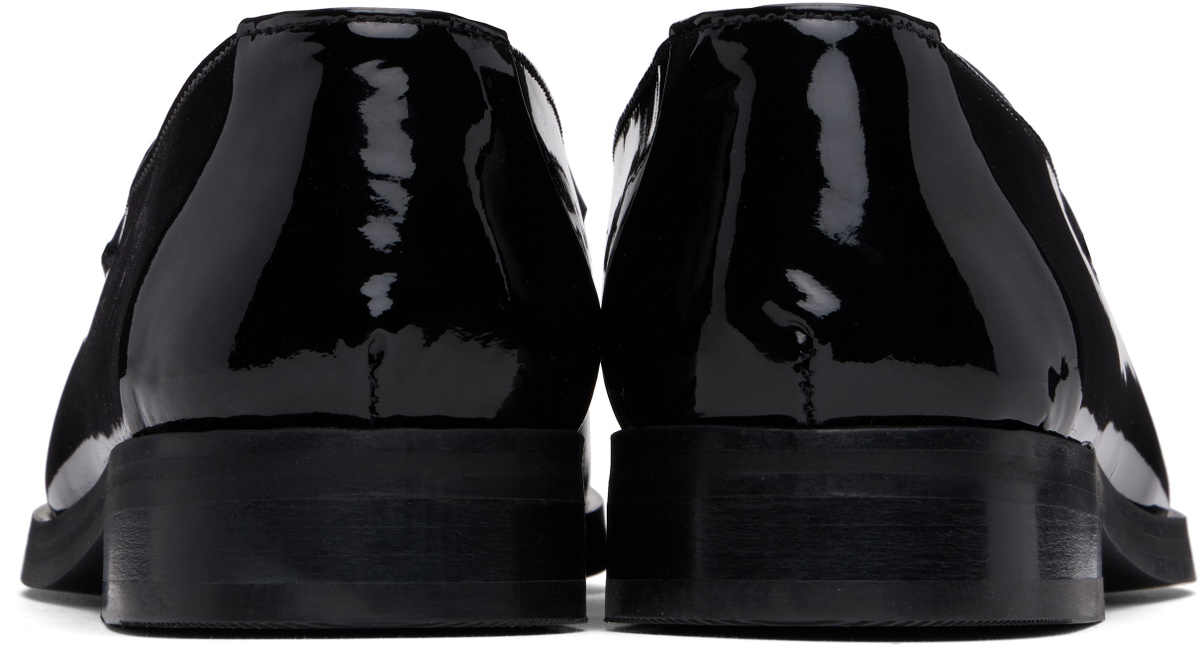 Ernest W. Baker Black Leather Loafers