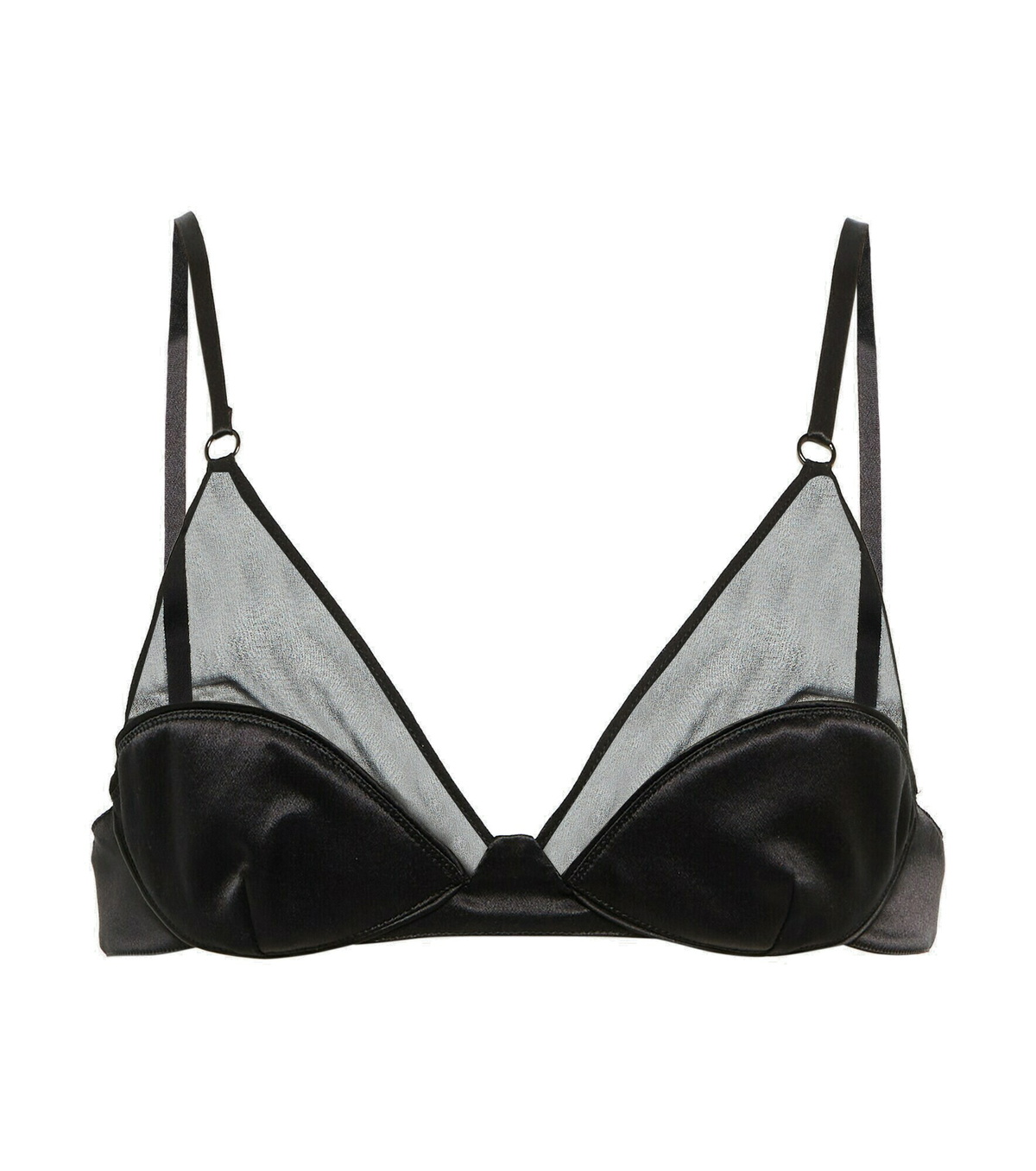 Saint Laurent - Satin silk bralette Saint Laurent