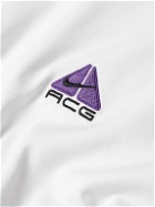 Nike - ACG Logo-Embroidered Jersey T-Shirt - White