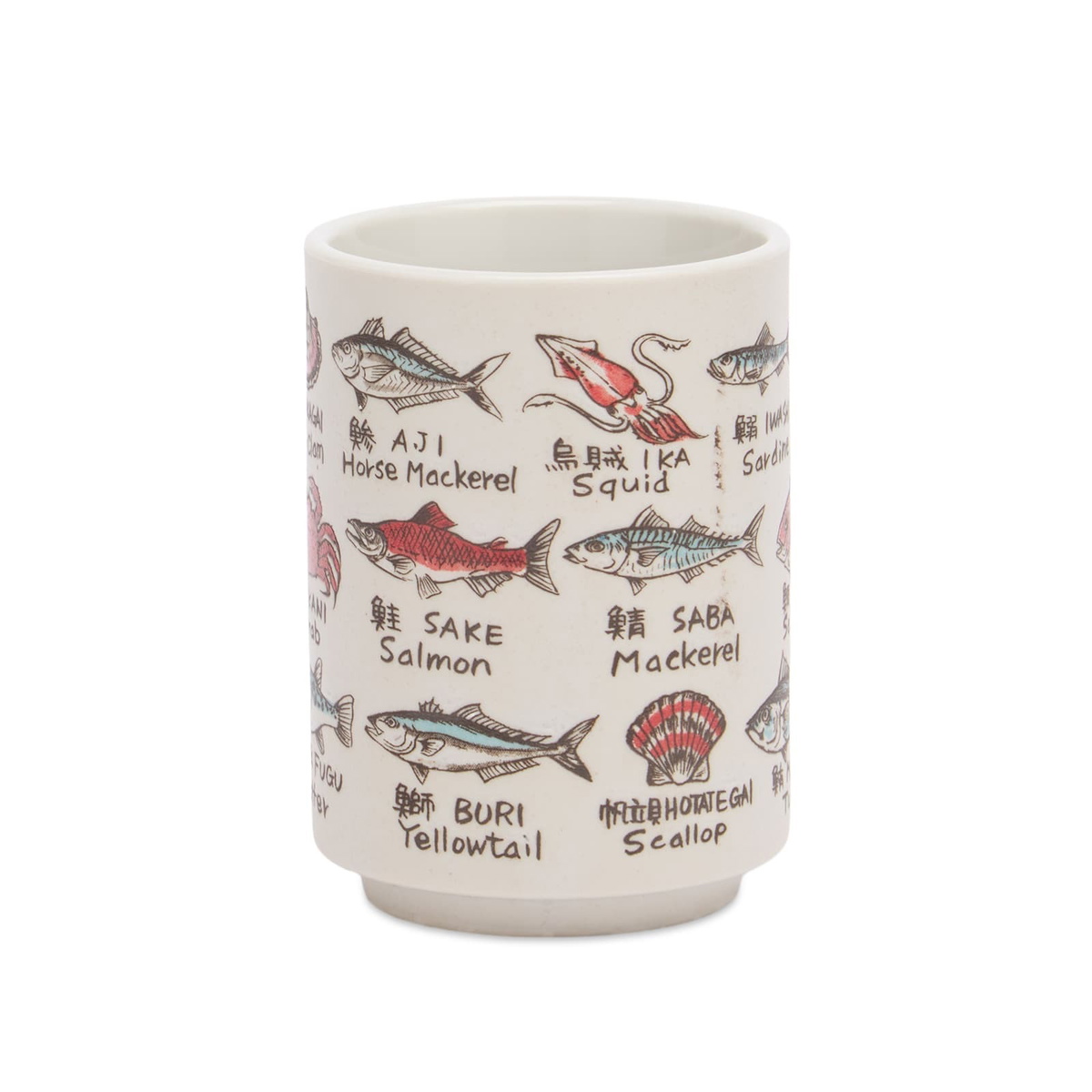 BEAMS JAPAN Fish Sushi Cup in White 