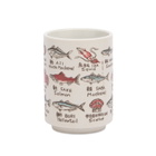 BEAMS JAPAN Fish Sushi Cup in White 