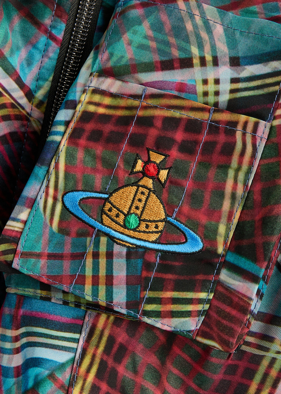 Vivienne Westwood Cynthia Printed Shell Bomber Jacket Vivienne Westwood Cynthia Printed Shell Bomber Jacket