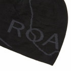 ROA Men's Logo Wool Beanie in Black 
