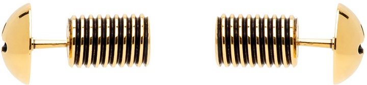 Photo: Balenciaga Gold Garage Screw Earrings