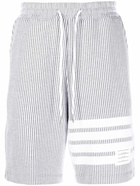 THOM BROWNE - Bermuda Shorts With Logo