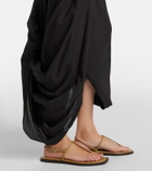Toteme Cocoon jersey midi dress