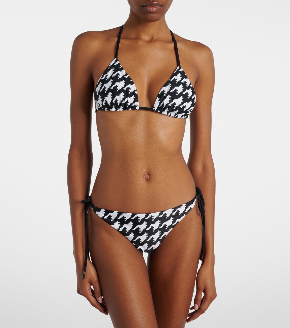 Perfect Moment Houndstooth bikini bottoms