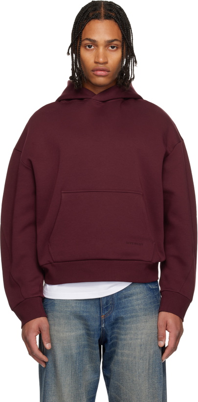Photo: Givenchy Burgundy Scuba Hoodie