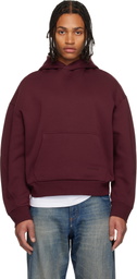 Givenchy Burgundy Scuba Hoodie