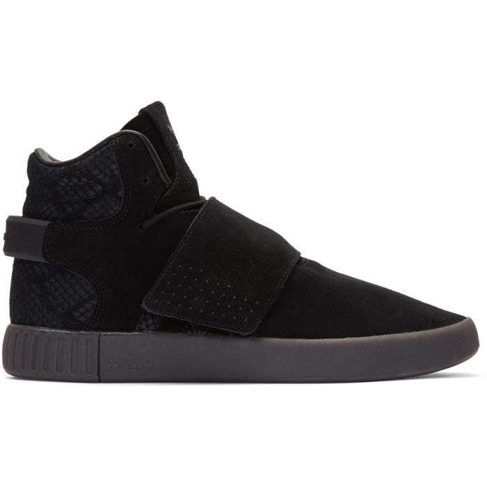 Originals Black Tubular Invader Strap Sneakers adidas Originals