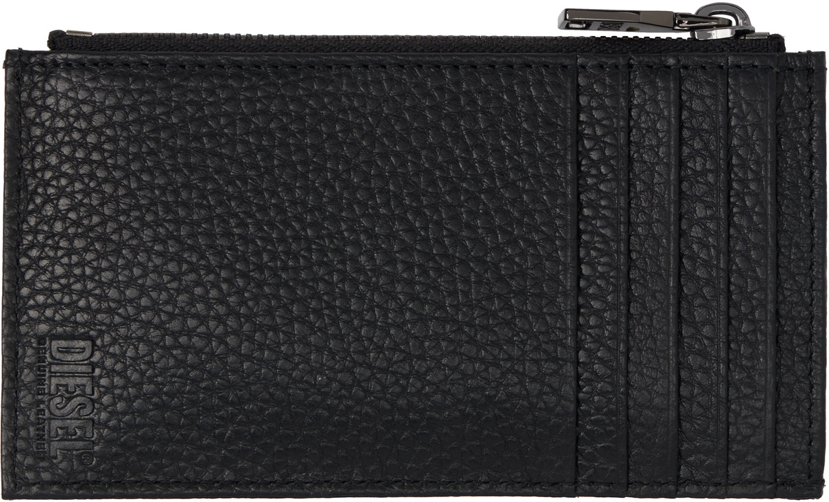 Diesel Black Hissu Evo Iii Card Holder