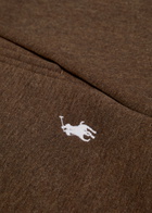 Polo Ralph Lauren Logo-embroidered Cotton-blend Sweatpants Brown