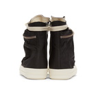 Rick Owens Drkshdw Black Cargo High Sneakers