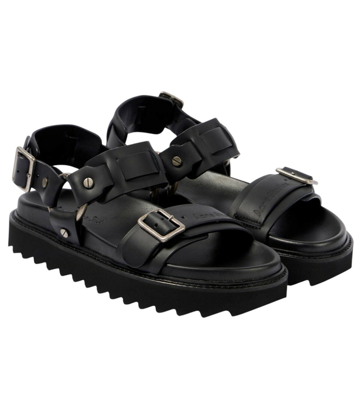 Acne Studios - Musubi leather sandals Acne Studios