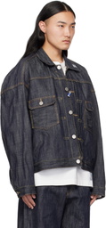 Maison MIHARA YASUHIRO Blue Selvage Denim Jacket