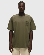 Norse Projects Simon Loose Organic Heavy Jersey N Logo Tee Green - Mens - Shortsleeves