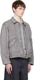 COOR Gray Organic Cotton Washed MK-3 Jacket